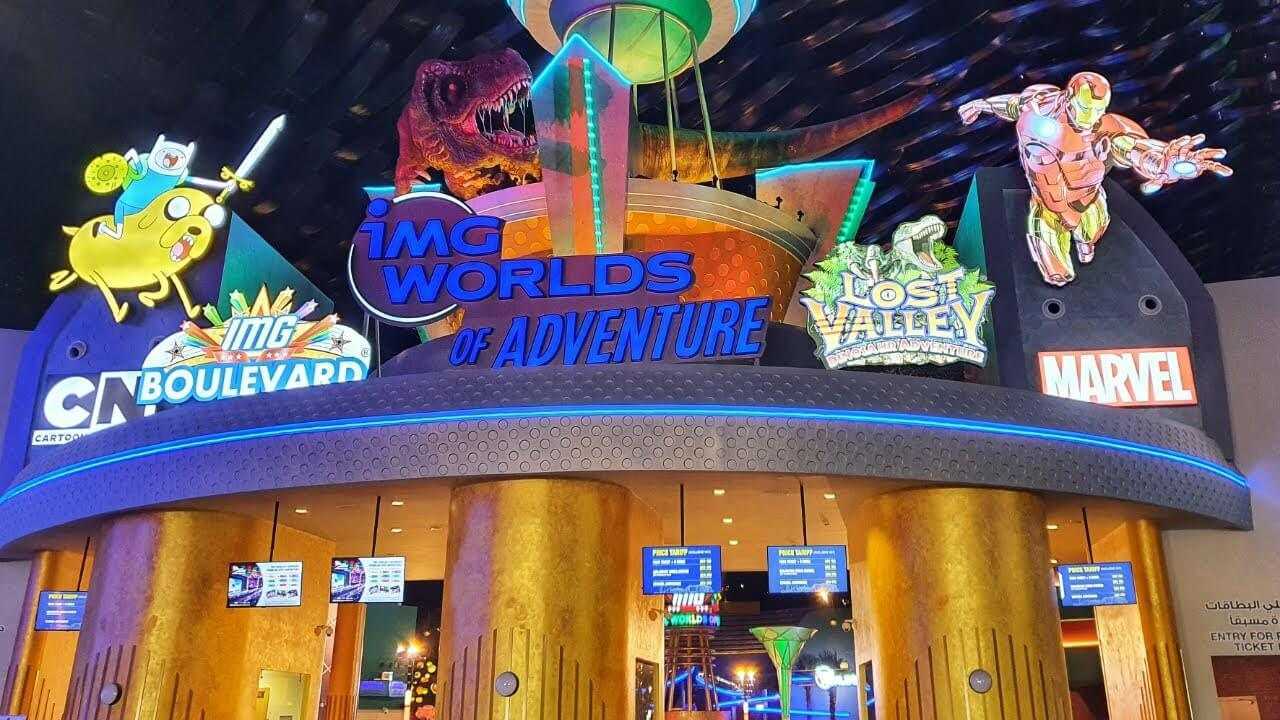 IMG nuotykių pasauliai Dubajus (IMG Worlds of Adventure) - Bilietai, laikas ir Patarimai